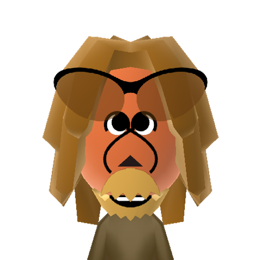 Lippy Lion Mii character: Cartoon lion always looking to get rich quick from Hanna-Barbera cartoons.