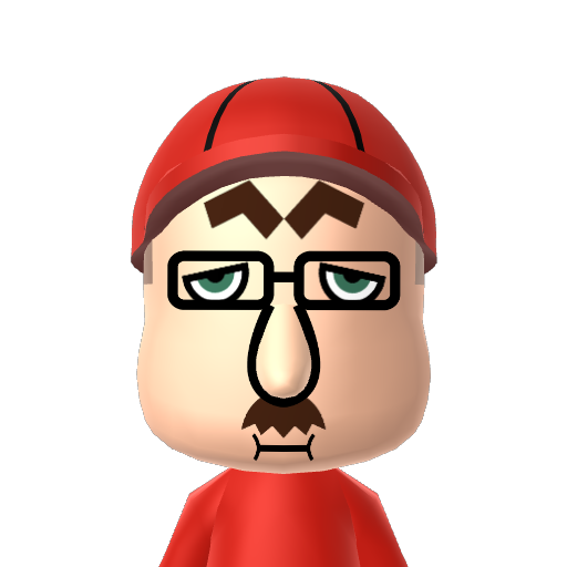 McDonalds Mii character: NNID: PaladinBucky