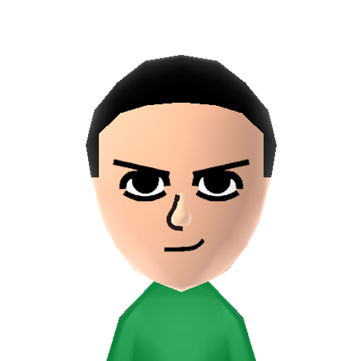 Shikamaru Mii character preview