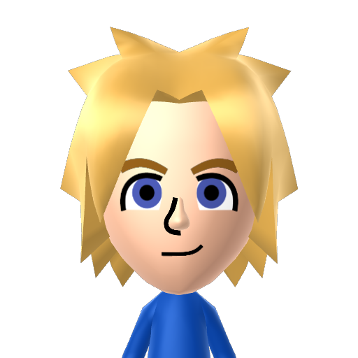 Isaac Mii character: a Mii used in Mii Fighter QR Codes Series / Custom Mii Fighter Versus