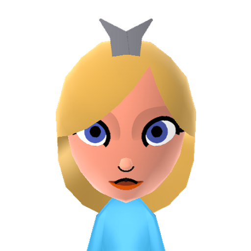 Rosalina Mii character preview