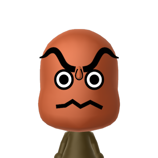 Goomba Mii character preview