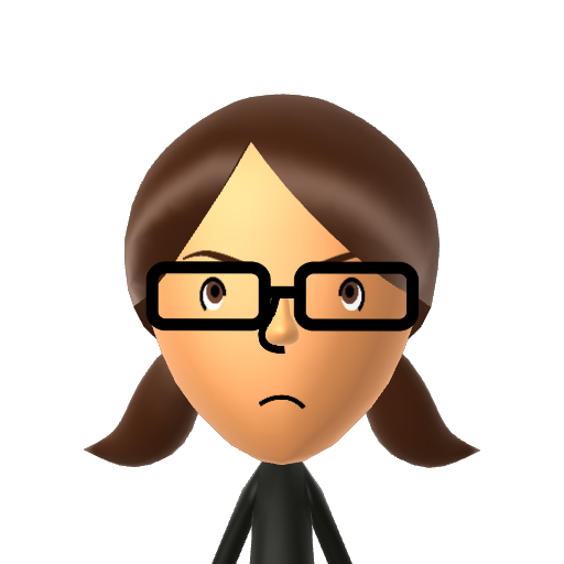 marie_line Mii character: These are extracted and derived from the Mii Central Miis from the 3DS Miitopia.