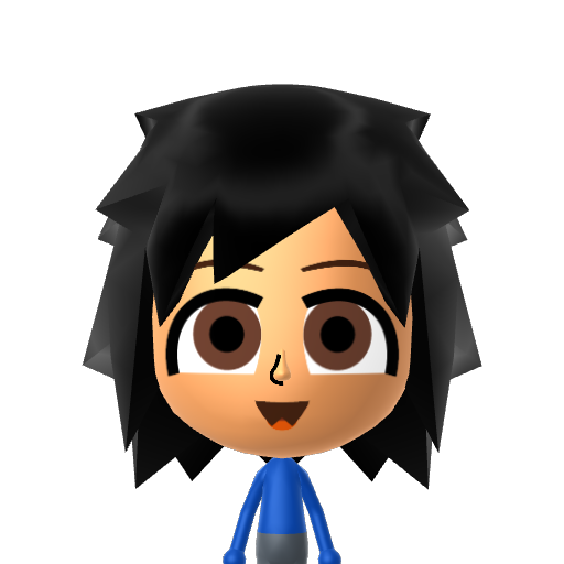 Ash Mii character preview