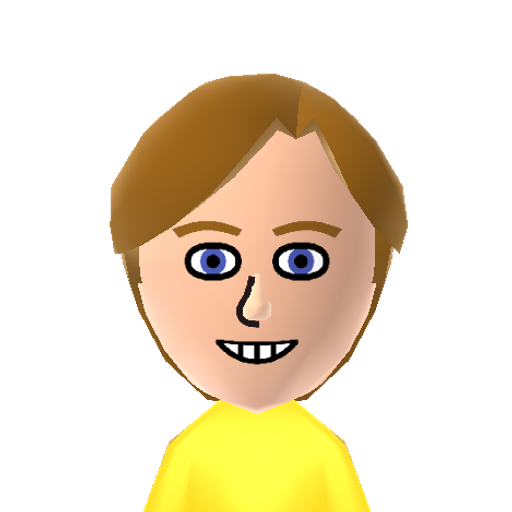 Grossie Mii character preview