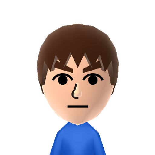 koji0920 Mii character: NNID: koji8023