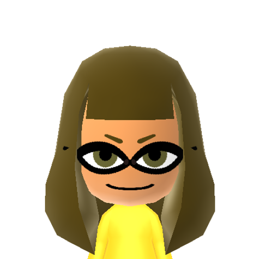 えあぷちゃん Mii character: NNID: ucyu-jin_yukie
