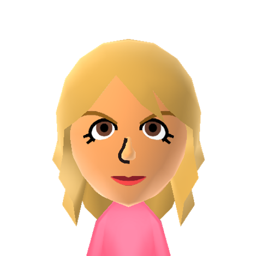 Alison W. Mii character: Actress in films like "Hooking Up" and "Polycarp" and a co-host of "Nintendo Week" on the Nintendo Channel.