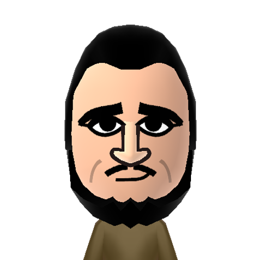 Rusmo Mii character: Custom CPU Miis made by DezzyTheMaker, also used Mii Olympics in Wii Sports, Mii Olympics in Wii Sports Resort, and Mii Olympics in Wii Party, a Mod for Wii Sports, Wii Sports Resort, and Wii Party respectivel.