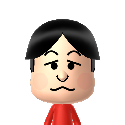 つとむ Mii character: A Mii from Jinsei Game Wii