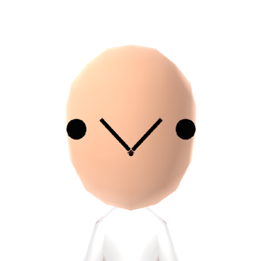 •v• Mii character: A Mii from You Play Motion, a mod for Wii Play Motion.