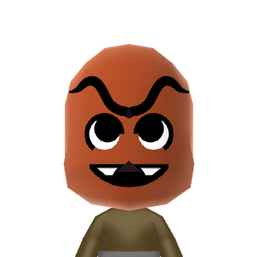 Goomba Mii character preview