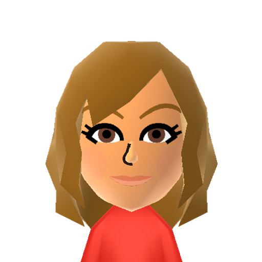 Hermione Mii character: These are extracted and derived from the Mii Central Miis from the 3DS Miitopia.