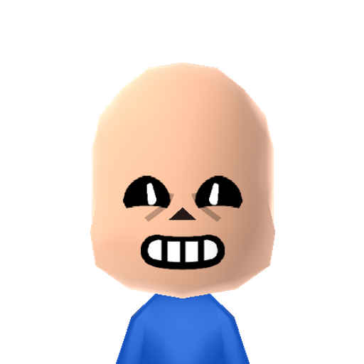 Sans Mii character preview