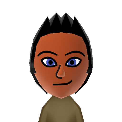 Justin Mii character: The gorgeous guy from "Total Drama"