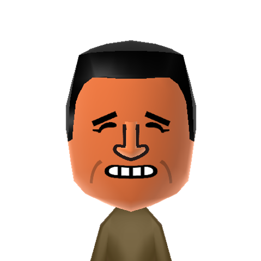 かみがた　よしお Mii character: A Mii from Yoshimoto Comedians