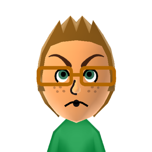 Nick Mii character: Auto player in Standard mode on Wii Party. An alternate version.