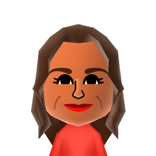 Hiromi Mii character: A Mii from Wii Sports Club Resort, a mod for Wii Sports Resort.