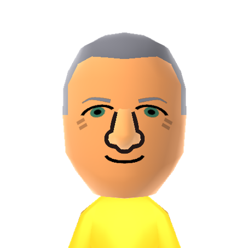 Ric Flair Mii character: Pro wrestling legend and sixteen time world champion. Also known as the Nature Boy.
