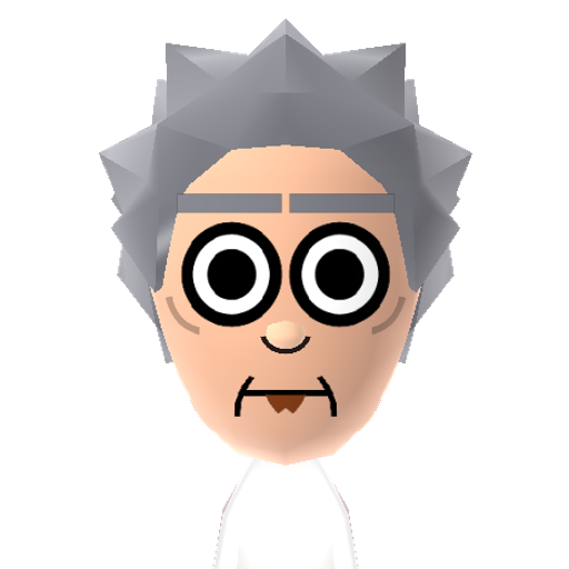 Rick Mii character preview
