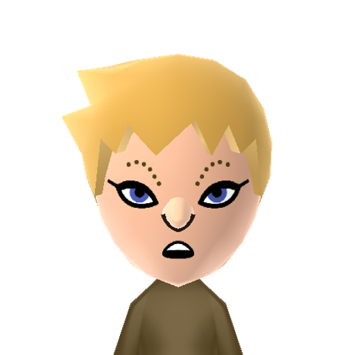 car-Z Mii character: A Mii from Dillon's Dead-Heat Breakers, goes by “Cor-Z” in-game
