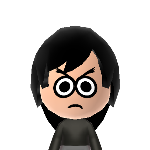 Damien Mii character: The spawn of Satan himself, who for some reason only appeared in one episode of South Park. Maybe he's embarrassed of his dad or something.