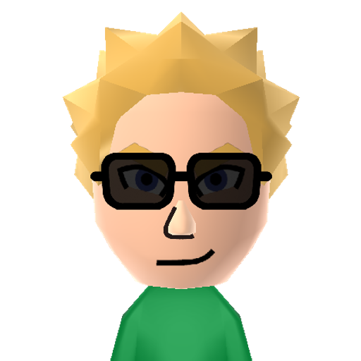 Lt. Surge Mii character preview