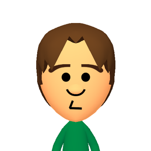 no name Mii character: This Mii is from the Switch SDK as a SampleDB Mii.