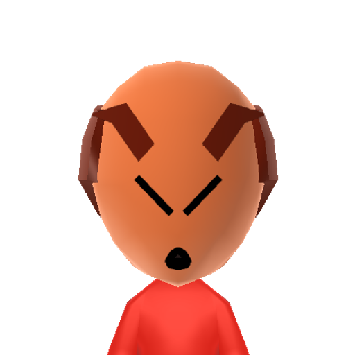 Redd Mii character preview