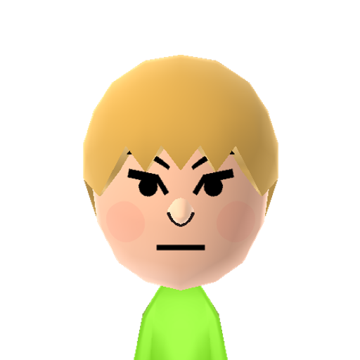Sehun Mii character: K-pop singer and Exo's maknae Sehun.