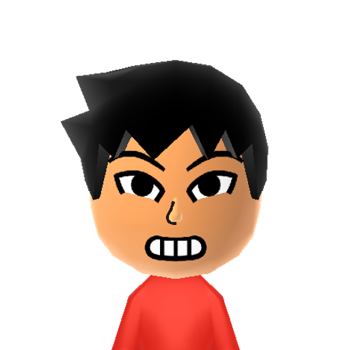 Wallace Mii character preview