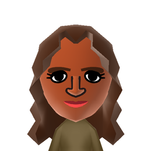 Joyce Mii character: Custom CPU Miis made by DezzyTheMaker, also used Mii Olympics in Wii Sports, Mii Olympics in Wii Sports Resort, and Mii Olympics in Wii Party, a Mod for Wii Sports, Wii Sports Resort, and Wii Party respectivel.