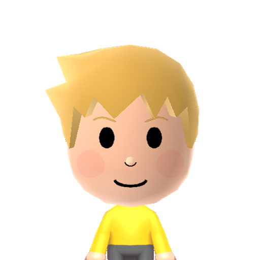 Lucas Mii character preview