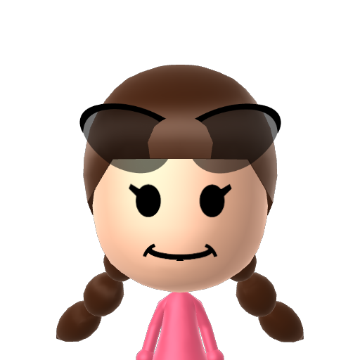 Toadette Mii character: These are extracted and derived from the Mii Central Miis from the 3DS Miitopia.