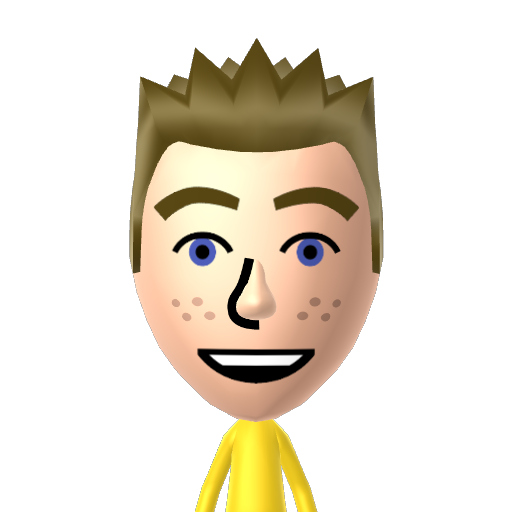 Glenn Mii character: A Mii from Hasbro Family Game Night 3