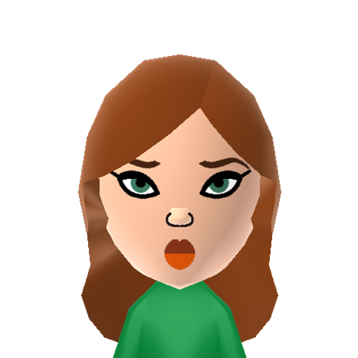 Poison Ivy Mii character preview