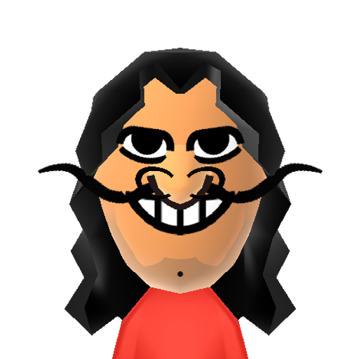 Capt. Hook Mii character preview