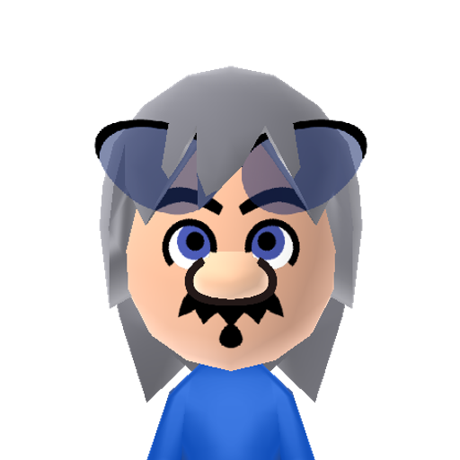 Somari Mii character: A character blend of Mario and Sonic/Tails from "Somari", an unlicensed port of Sonic the Hedgehog for the Nintendo Famicom.
