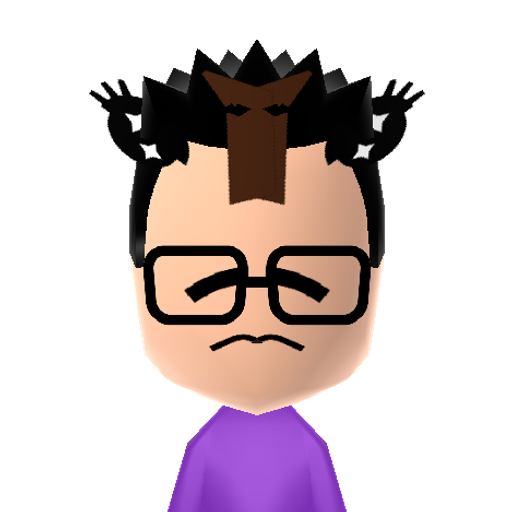 Eridan Mii character preview