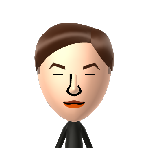 Aaron Mii character preview