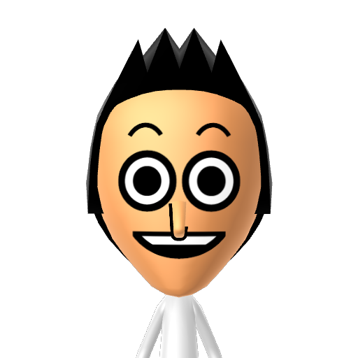 Sanjay Mii character: a Mii from Tomodachi Life Mii QR Codes: Version 2