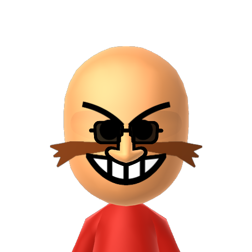 Eggman Mii character: These are extracted and derived from the Mii Central Miis from the 3DS Miitopia.