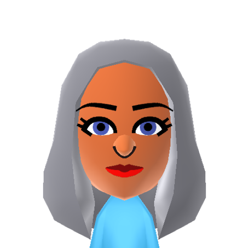Allura Mii character: Commander of the Voltron Paladins in the series "Voltron Legendary Defender".