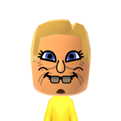 Spongebob Mii character preview