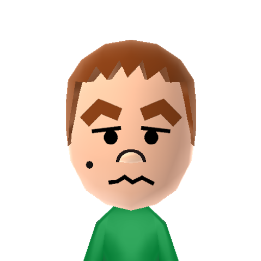Grant Mii character preview