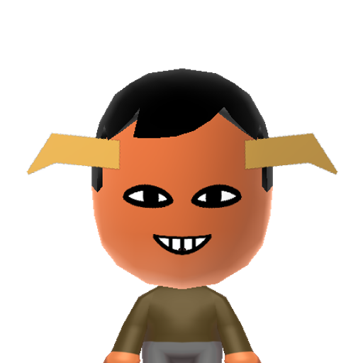 Tavros Mii character preview