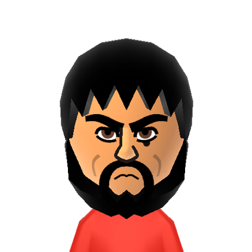 Leonidas Mii character: Spartan King and lead character of the movie "300".