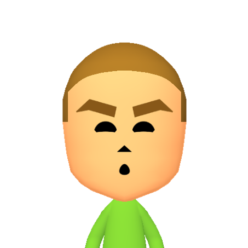 æçèéêëìíîï Mii character: This Mii is from the Switch SDK as a SampleDB Mii.