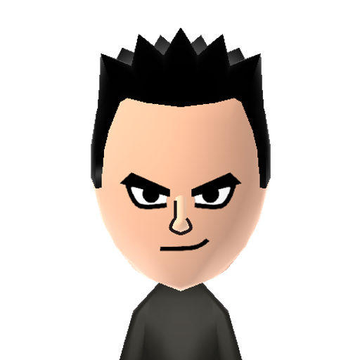 vegeta Mii character preview