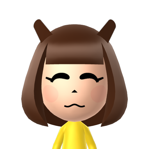lucky cat Mii character: These are extracted and derived from the Mii Central Miis from the 3DS Miitopia.